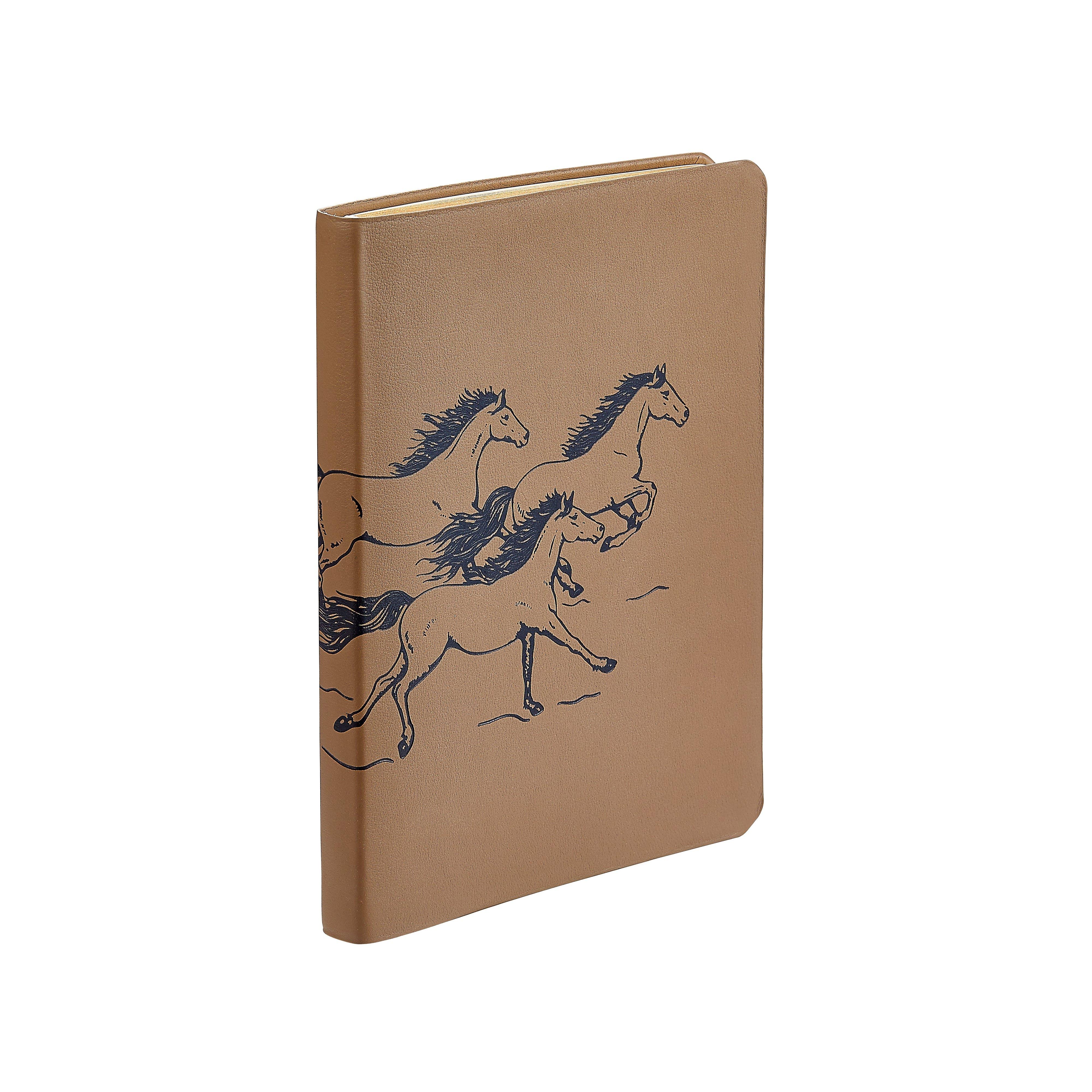 Leather Running Horses Journal image number 1