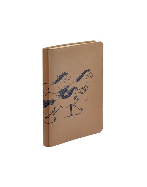 Leather Running Horses Journal