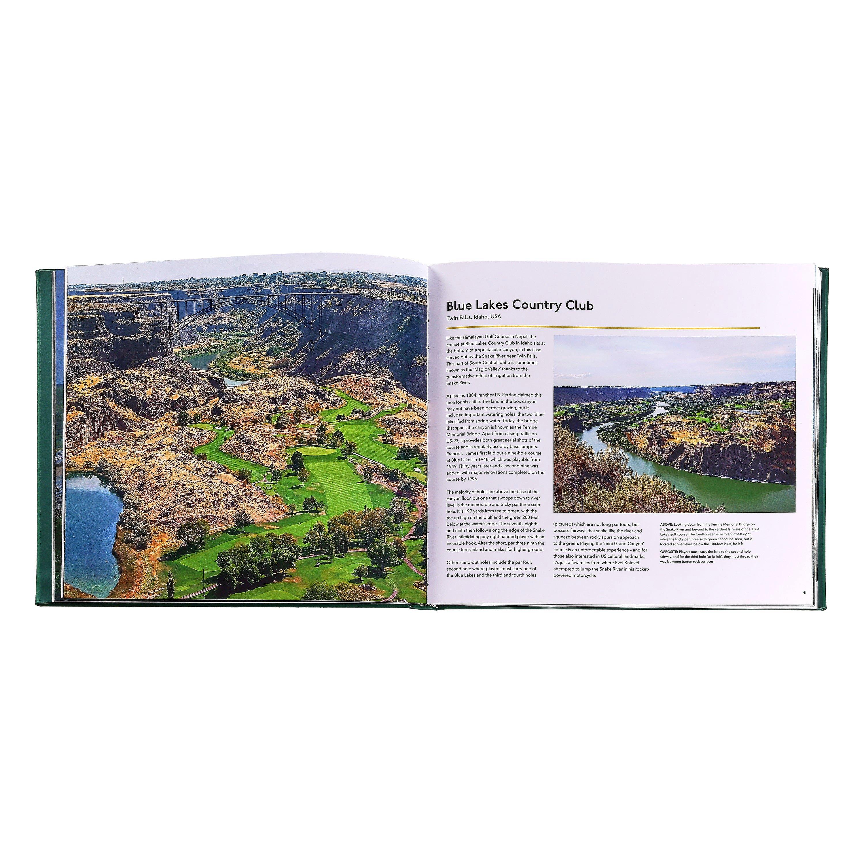 Remarkable Golf Courses: The Illustrated Guide to the World&rsquo;s Most Wonderful Golf Courses Leather Bound Edition image number 4
