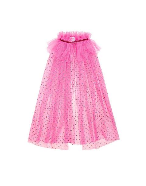 Raspberry Rhinestone Cape
