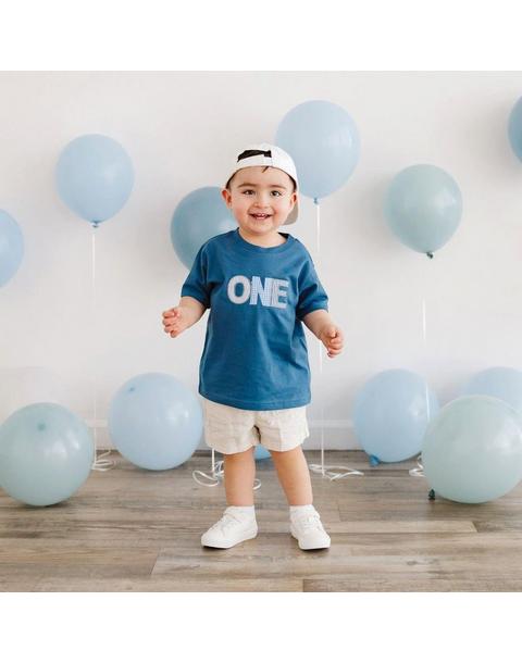 One Patchwork Patch Short Sleeve T-Shirt
