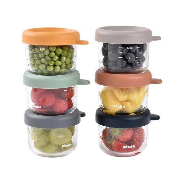6 Pack Glass Baby Food Jars-5oz image number 1