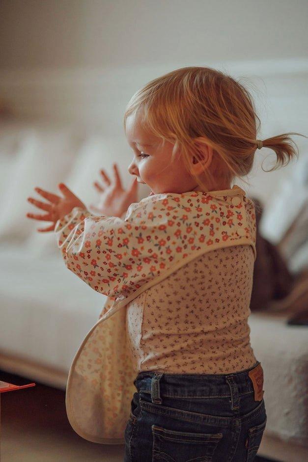 Smock Bib | Sunset Meadow image number 2