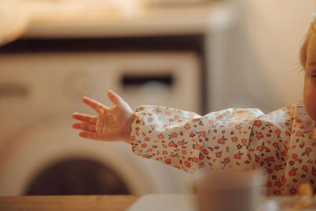 Smock Bib | Sunset Meadow image number 3