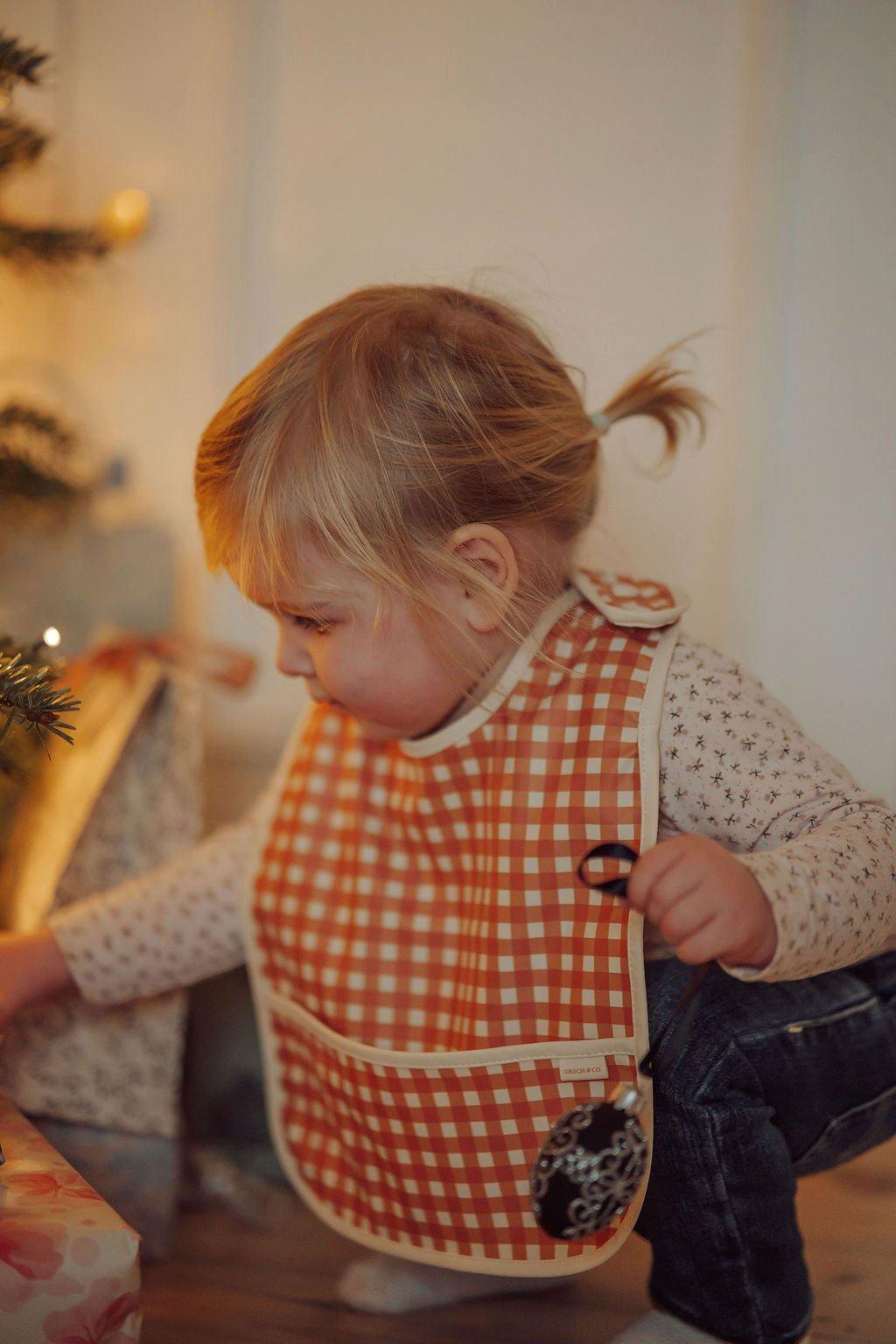 Basic Bib | Sienna Gingham image number 4