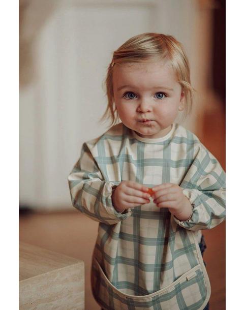 Smock Bib | Fern Plaid