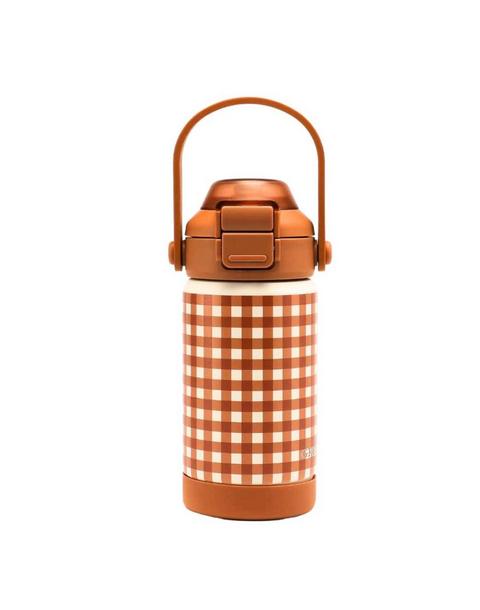 Sip + Chug 2 in 1 Thermo Water Bottle 12 oz. | Sienna Gingham