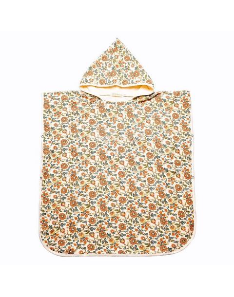 Bathing Towel Poncho | Organic Cotton - In Bloom