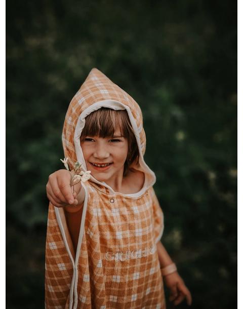 Bathing Towel Poncho | Organic Cotton | Buckwheat
