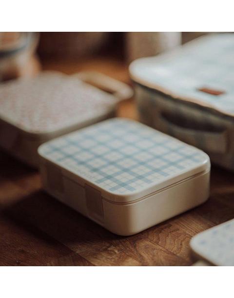 3 Compartment Leakproof Lunchbox | Fern Plaid