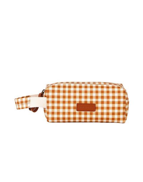 Two Compartment Pencil Case | Lille Cottage Club Sienna Gingham