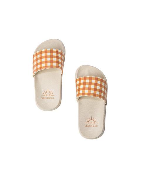 Slide Sandal - Sienna Gingham