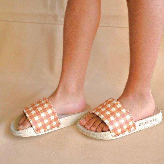 Slide Sandal - Sienna Gingham image number 3