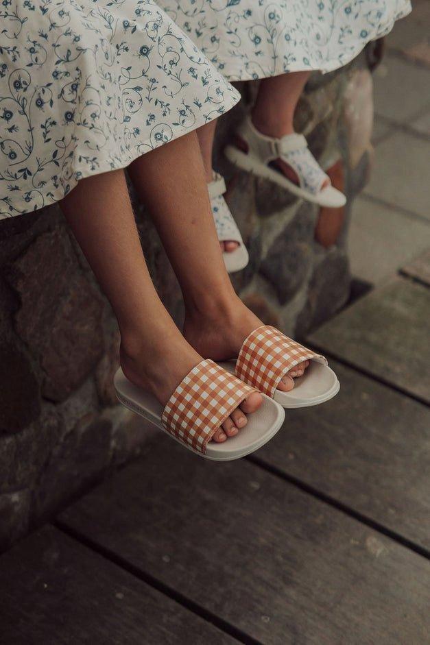 Slide Sandal - Sienna Gingham image number 4