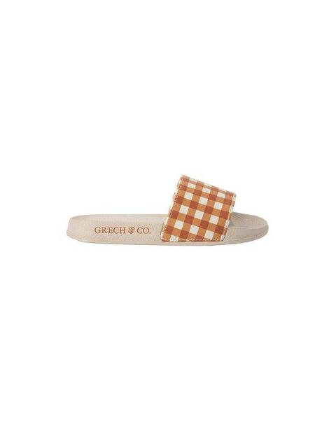 Slide Sandal | Patterns | Sienna Gingham