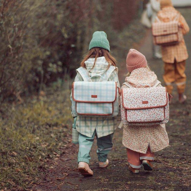 Satchel Backpack | Lille Cottage Club Sunset Meadow image number 2