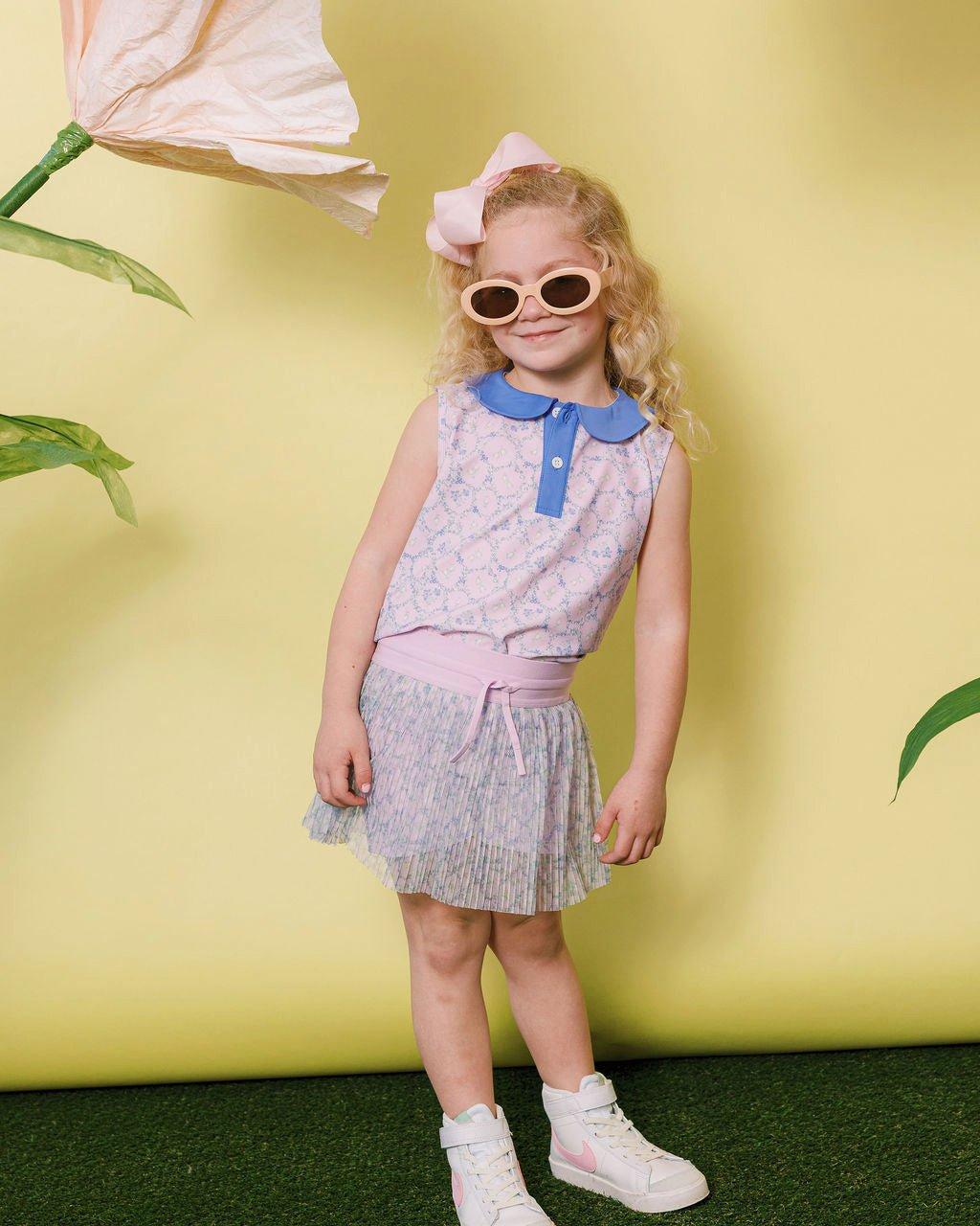 Pleated Skort - Lavender Love image number 2