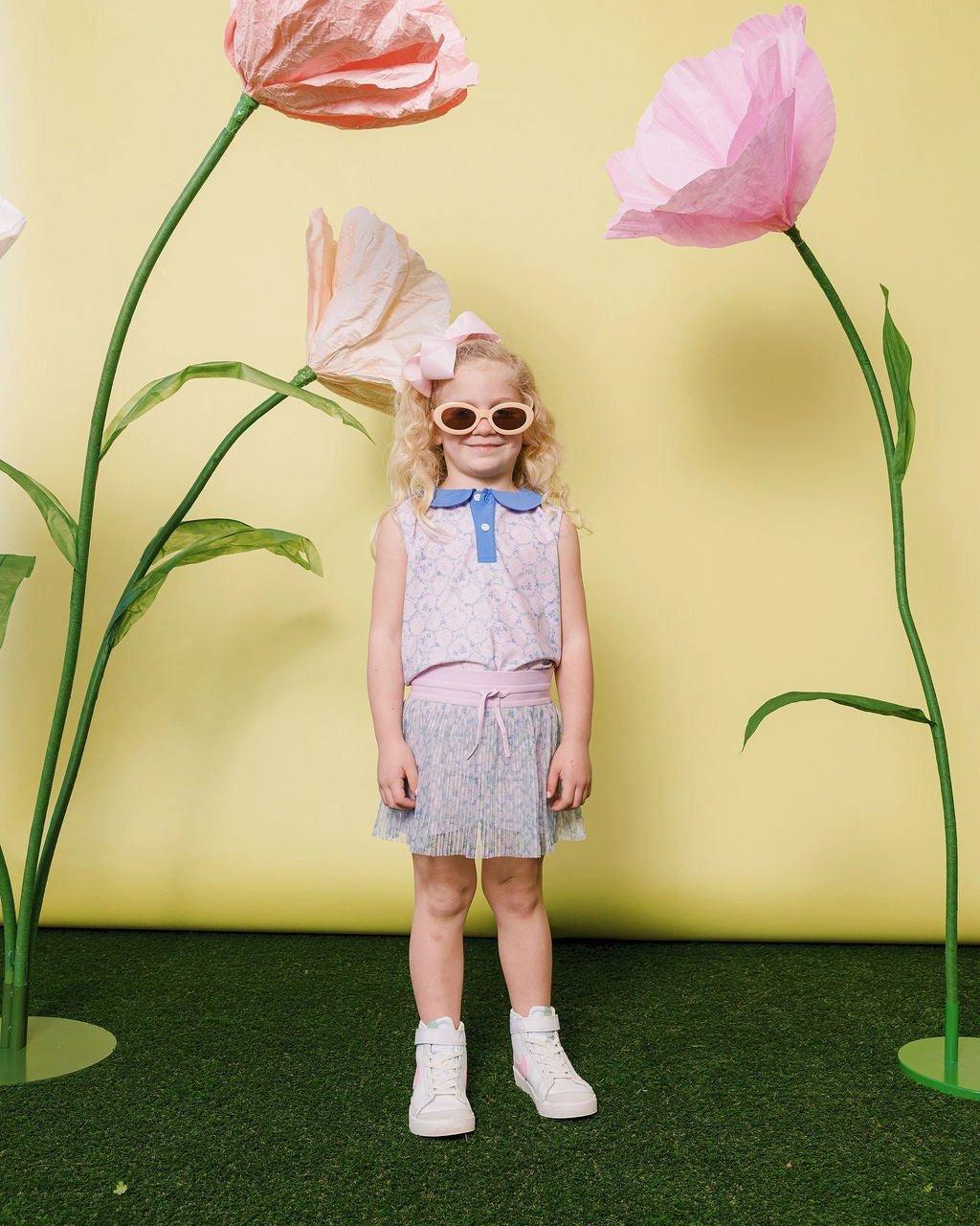 Pleated Skort - Lavender Love