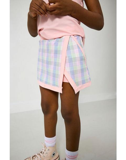 Retro Court Skort - Spring Gingham