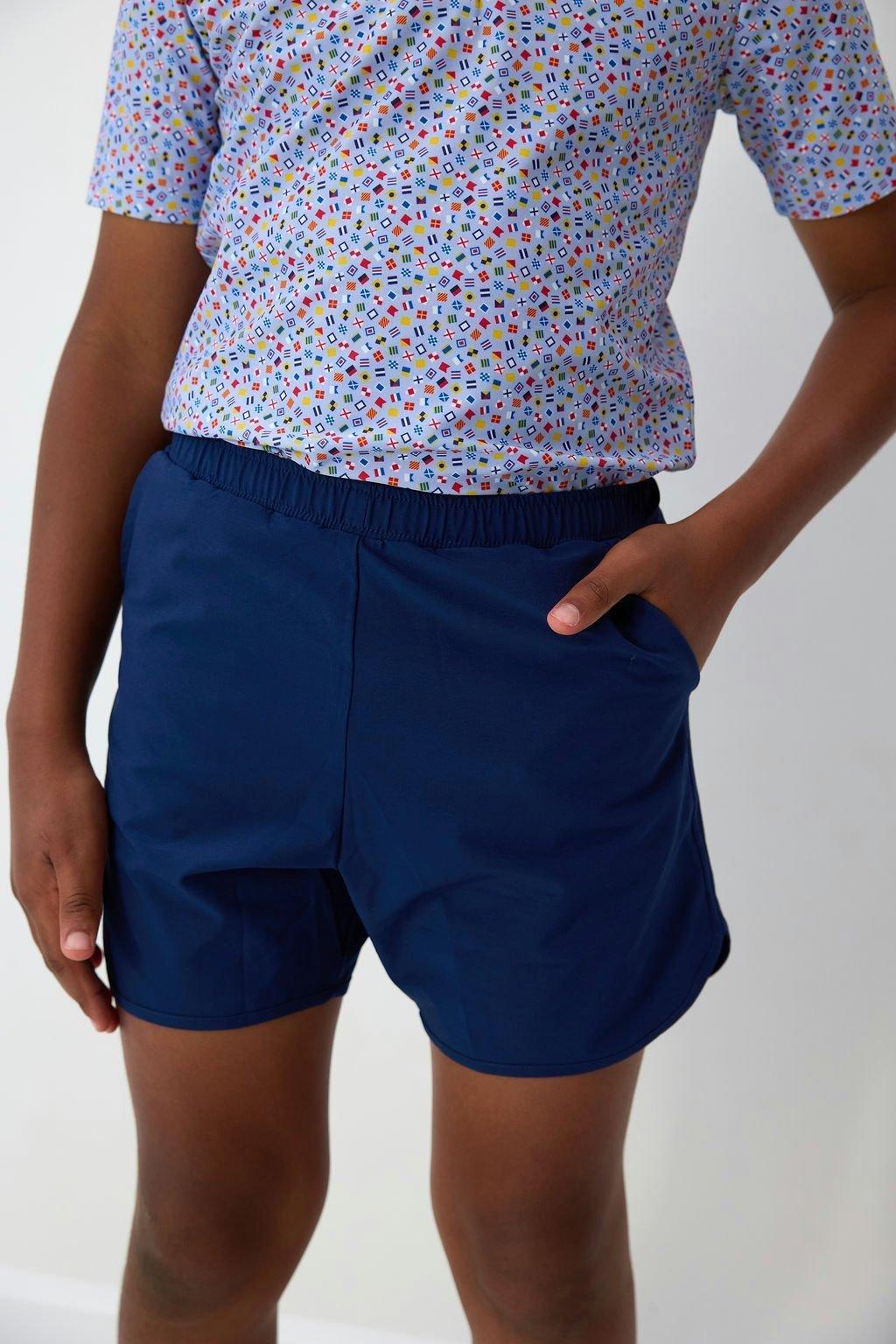 Boys Super Short - Navy image number 1