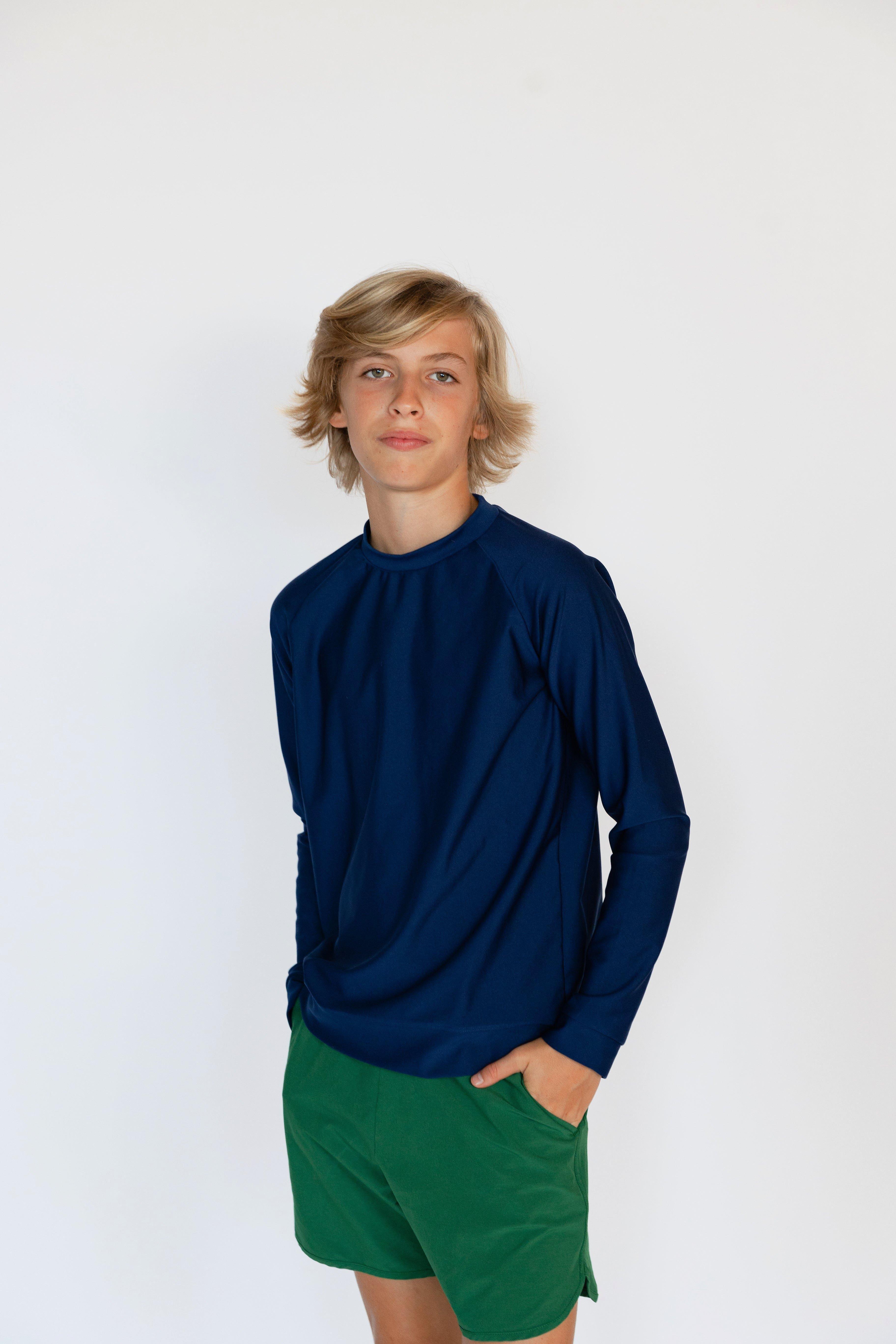 Boys Pullover - Navy image number 1