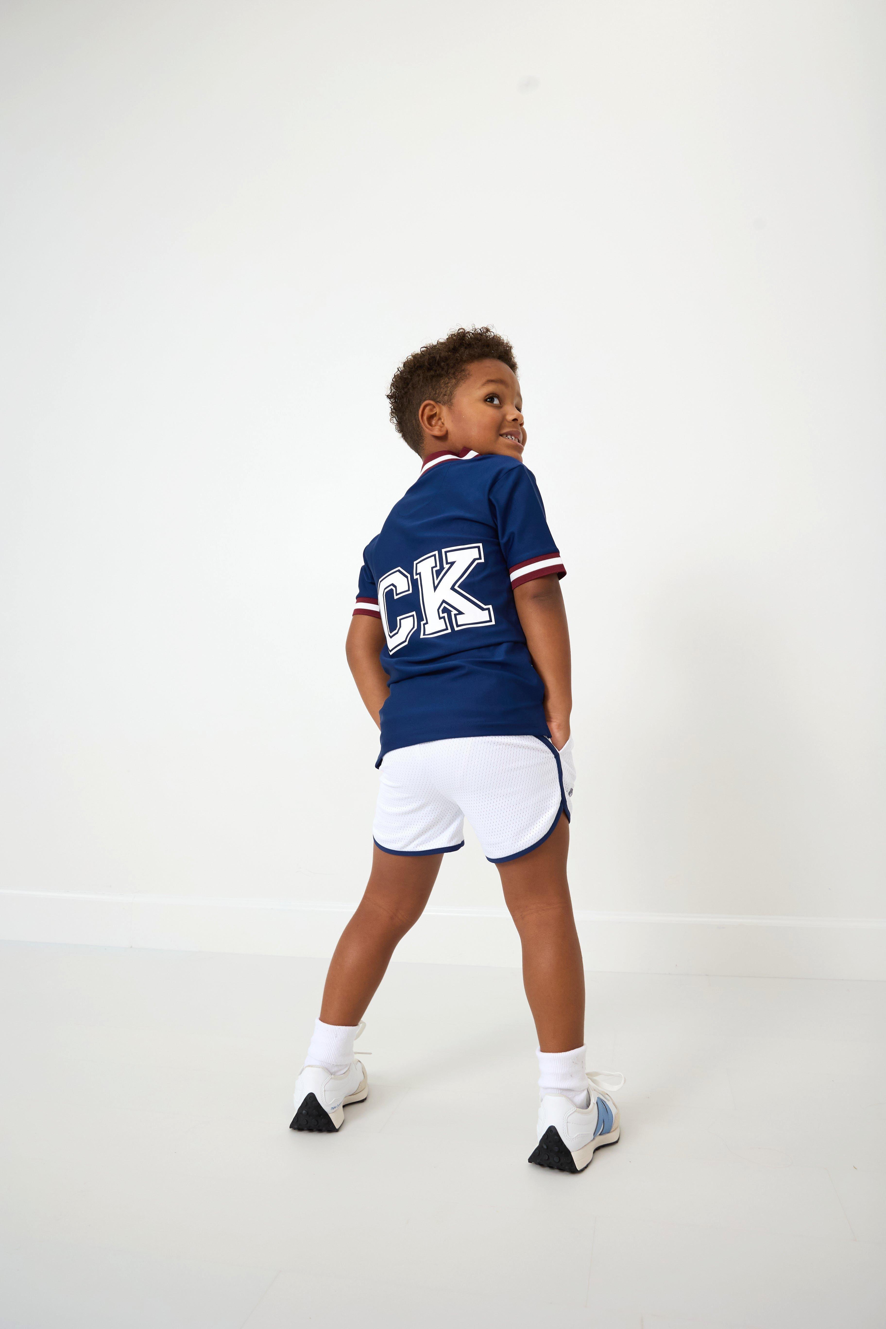 Boys Retro Mesh Super Short - White image number 4