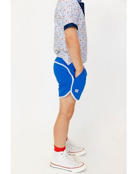 Boys Retro Super Short - Royal Blue