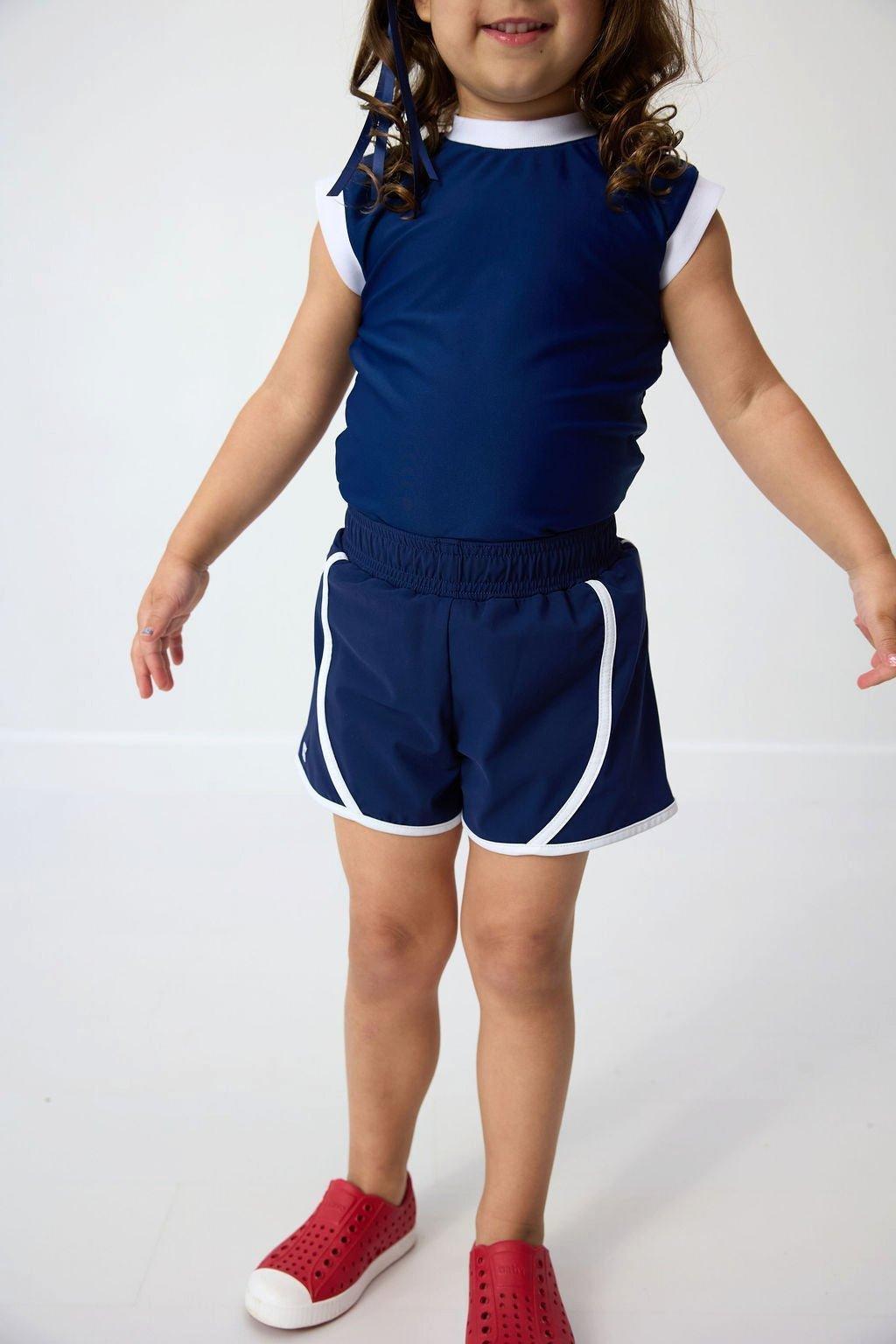 Girls Super Short - Navy image number 3