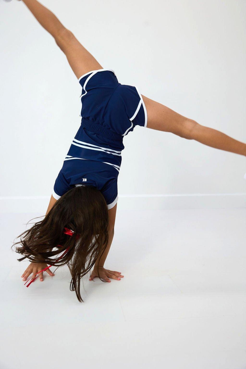 Girls Super Short - Navy image number 4