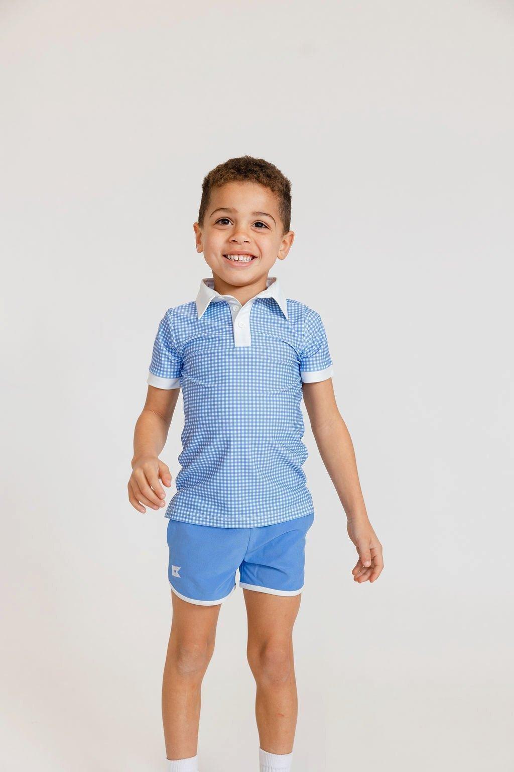 Boys Retro Super Short - Sky Blue image number 3