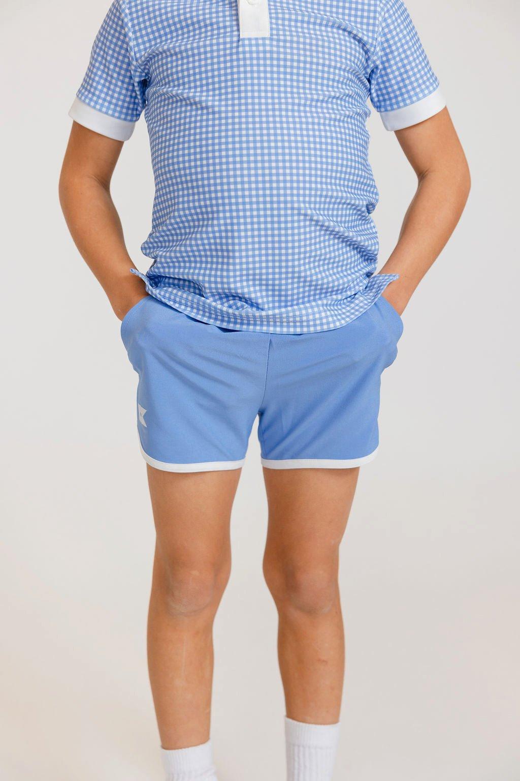 Boys Retro Super Short - Sky Blue