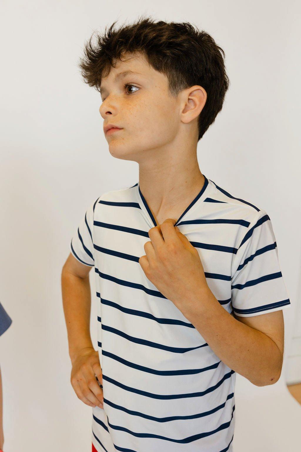 Practice Shirt - Navy Stripe image number 3