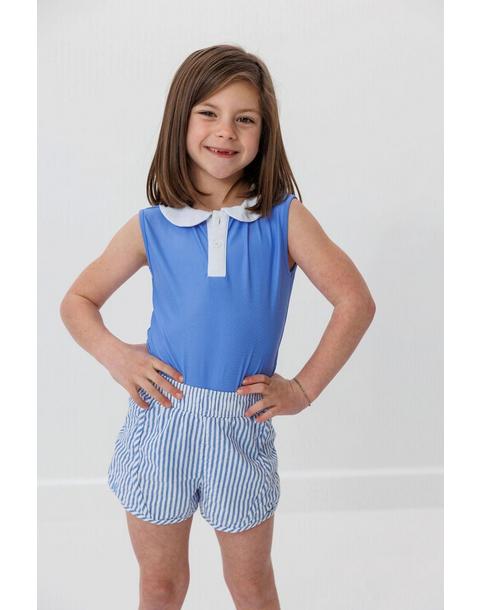 Girls Super Short - Seersucker