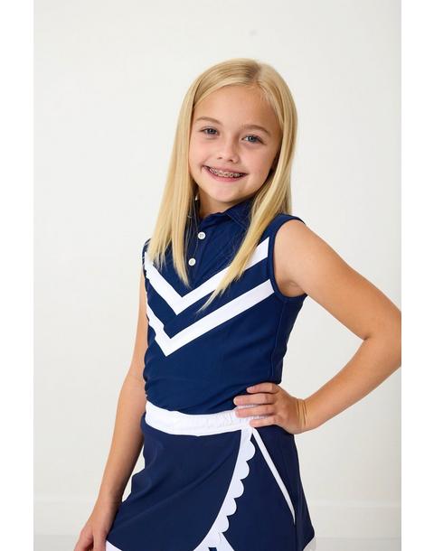 Girly Girls Tank Top Navy