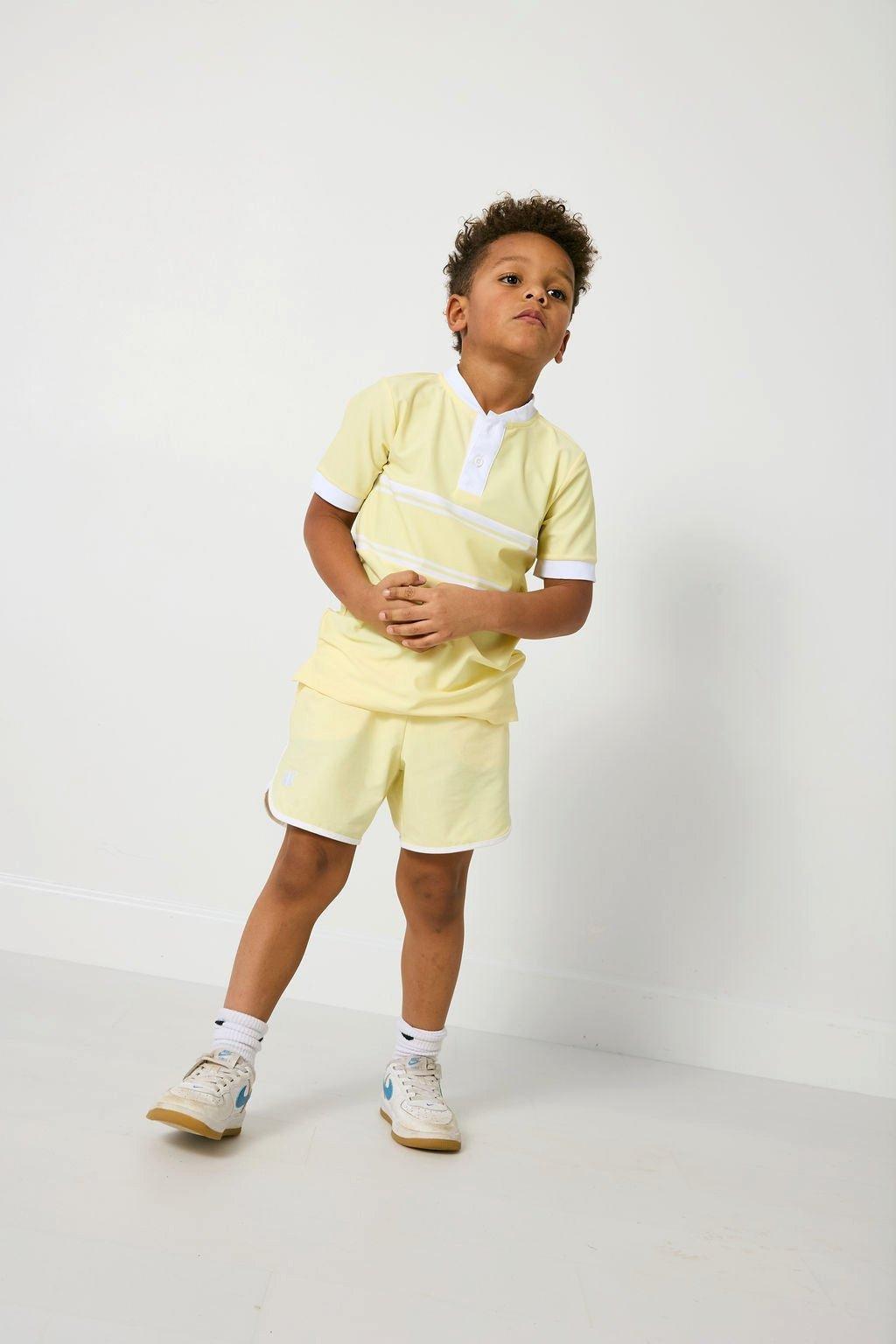 Boys Retro Super Short - Lemon image number 4