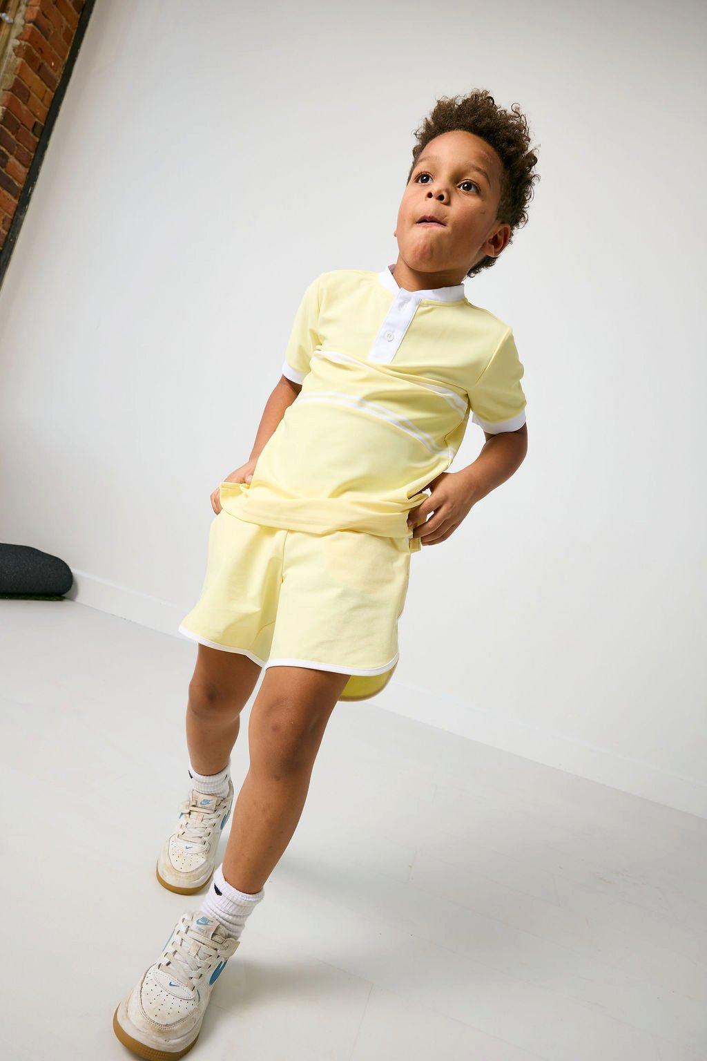 Boys Retro Super Short - Lemon image number 1