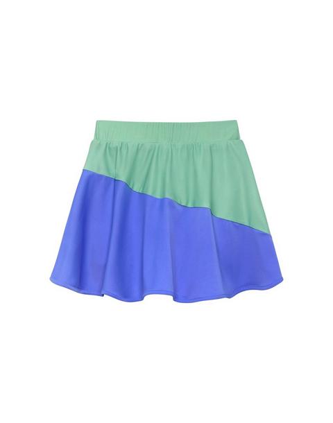 Half Court Skort - Sky Blue/Palm Green