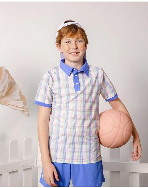 Polo Shirt - Spring Gingham