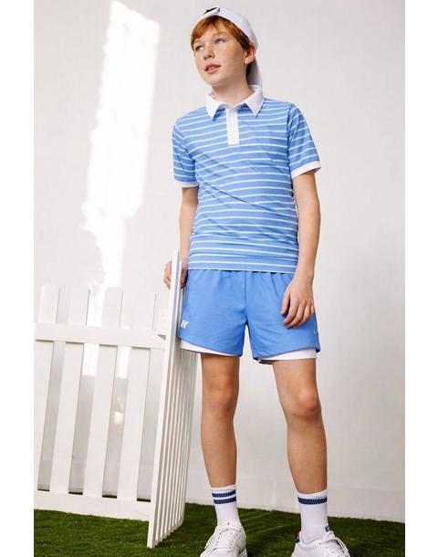 Boys Running Short - Sky Blue