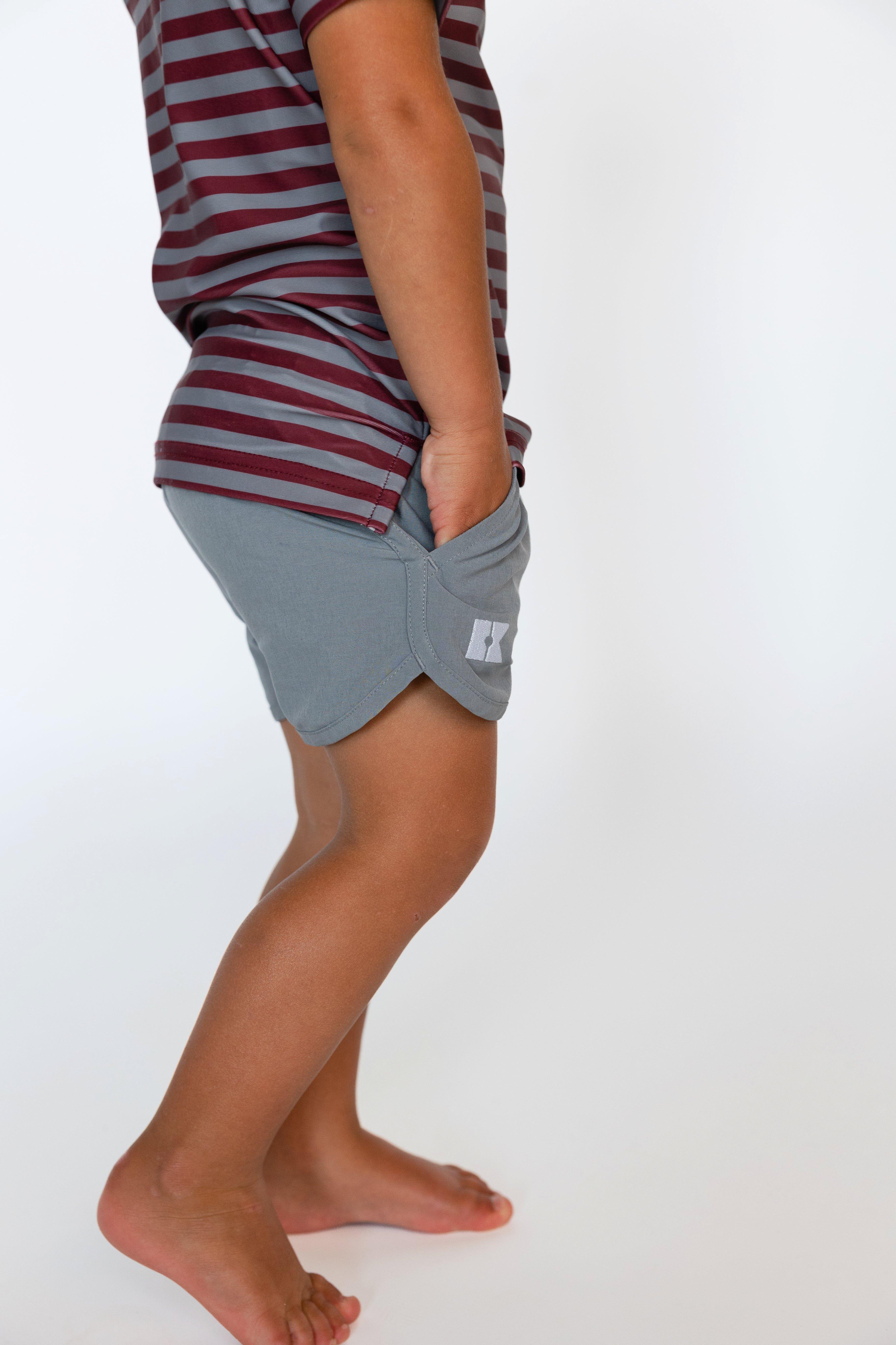 Boys Super Short - Gray image number 3