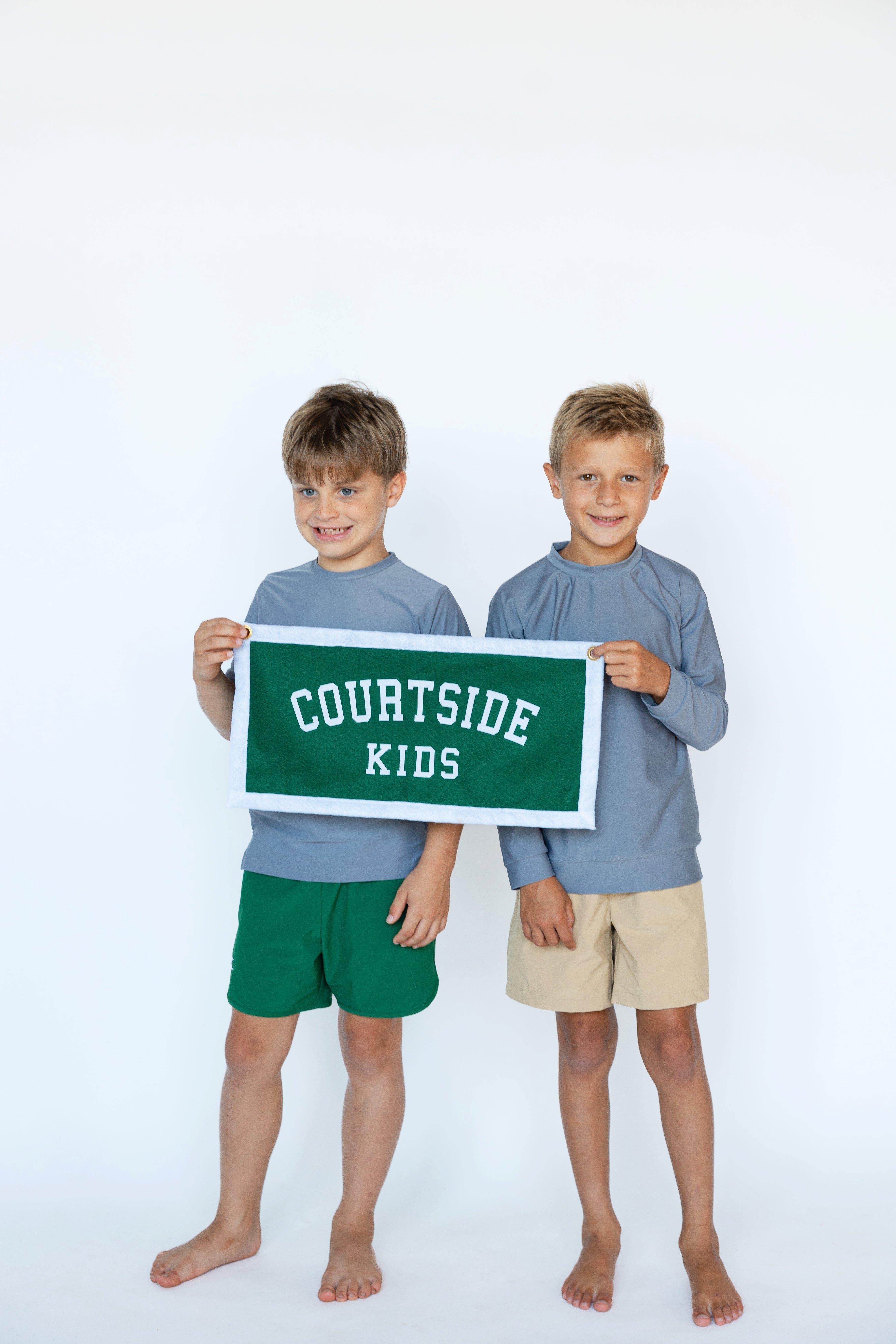 Boys Super Short - Dark Green image number 3