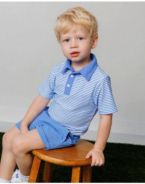 Boys Super Short - Sky Blue