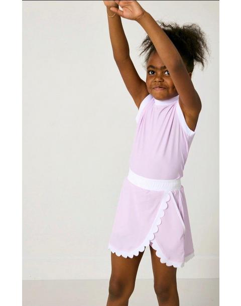 Girls Muscle Tank - Lavender