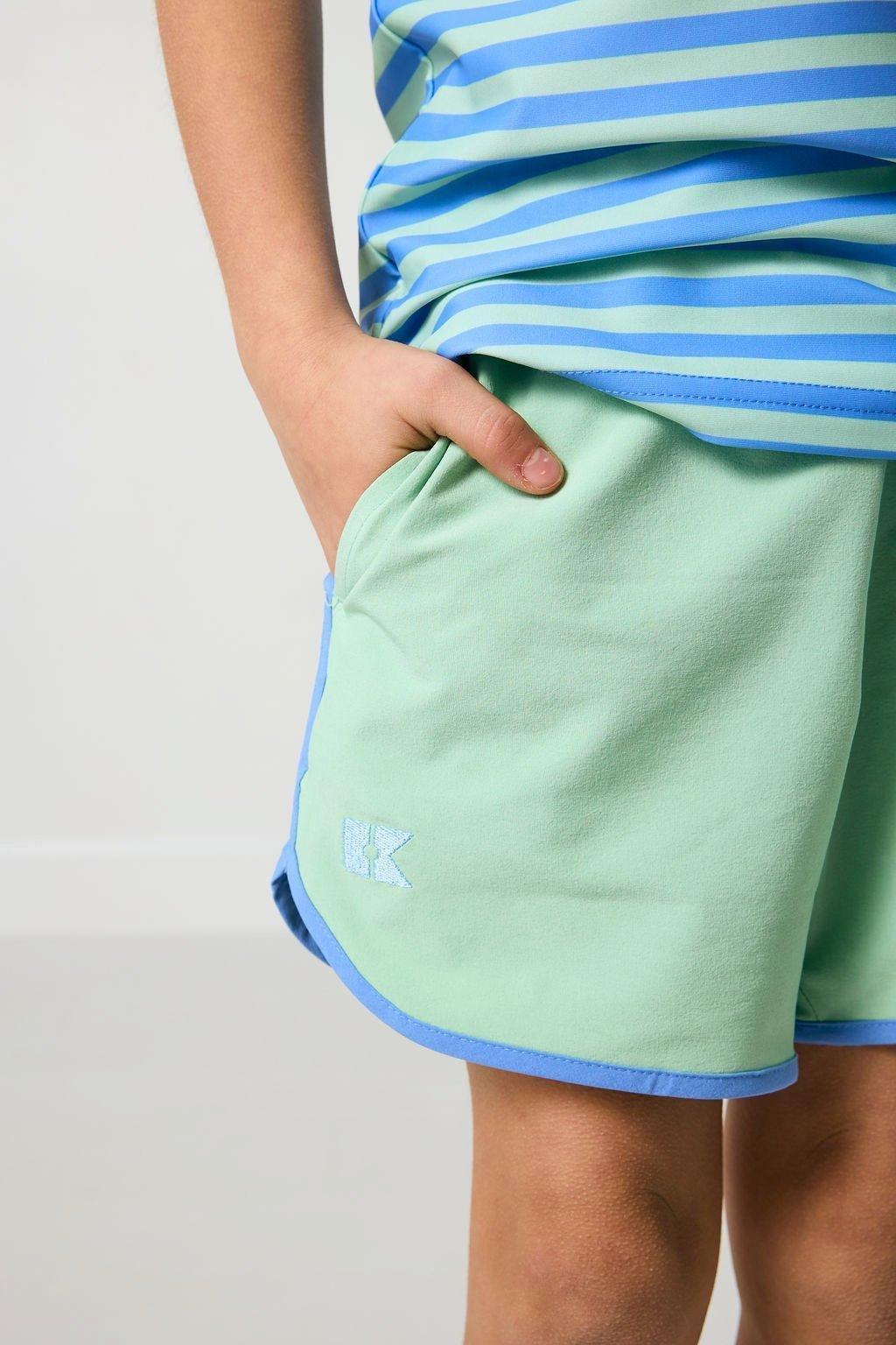 Boys Retro Super Short - Palm Green image number 3