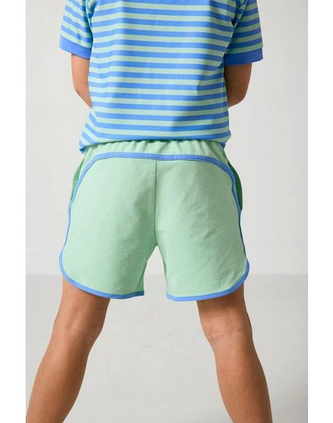 Boys Retro Super Short - Palm Green