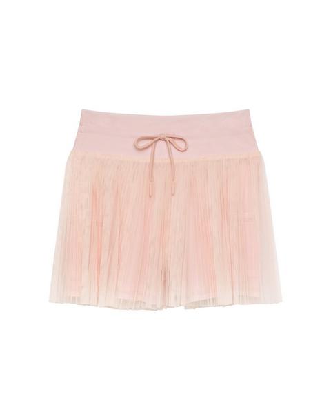 Pleated Skort - Pink