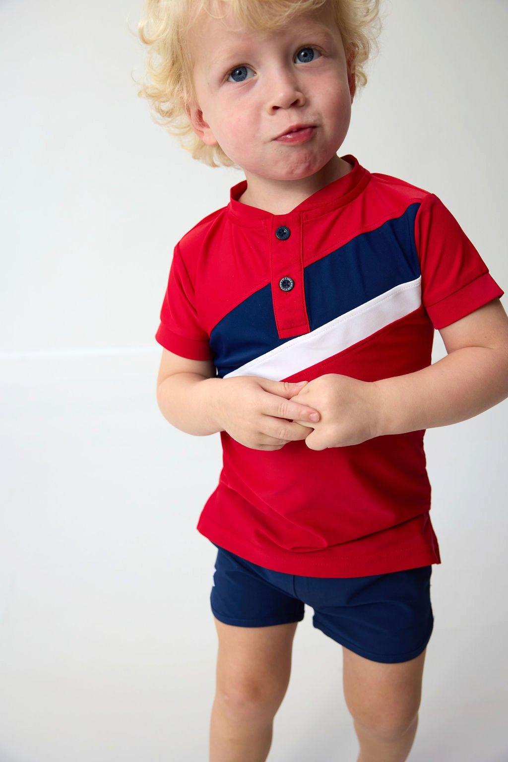 Boys Blade Shirt - Red image number 1