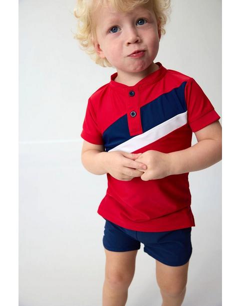 Boys Blade Shirt - Red