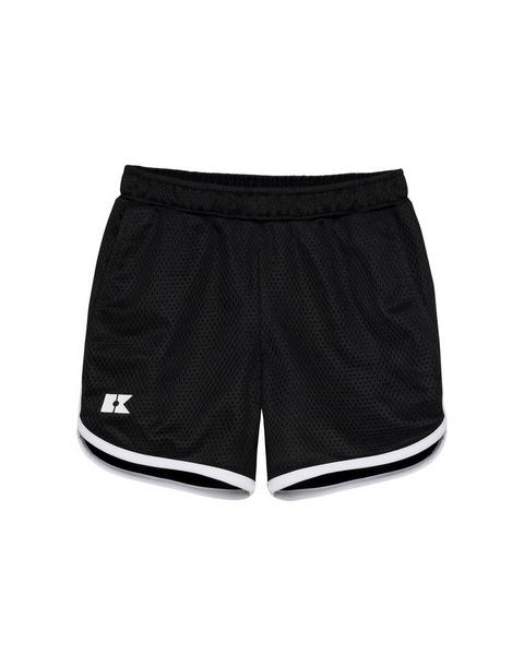 Boys Retro Mesh Super Short Black