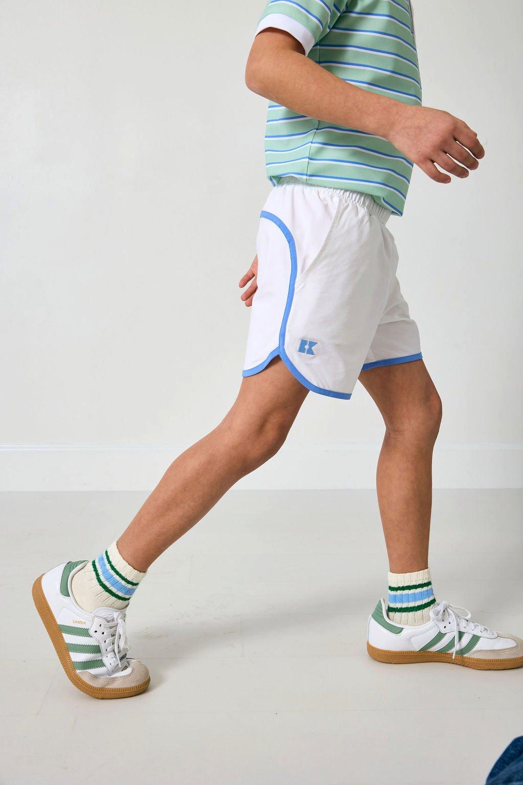 Boys Retro Super Short - White image number 2